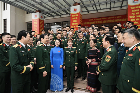 Thanh niên Quân đội sẵn sàng xung kích, tiên phong bước vào kỷ nguyên vươn mình của dân tộc