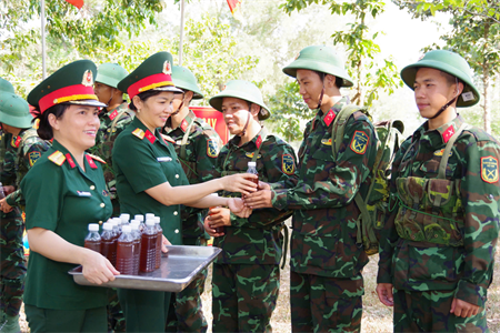 Tuổi trẻ Trung đoàn 4, Sư đoàn 5 sôi nổi các hoạt động tháng thanh niên