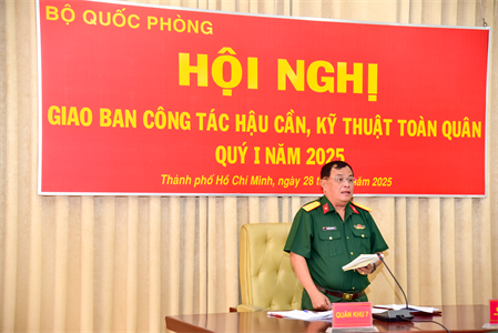 Bảo đảm tốt hậu cần, kỹ thuật cho các nhiệm vụ thường xuyên, đột xuất