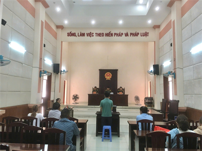 Viện Kiểm sát quân sự khu vực 72 thực hành quyền công tố, kiểm sát xét xử sơ thẩm vụ án hình sự "Vi phạm quy định về tham gia giao thông đường bộ"