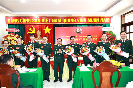Đại hội Chi bộ Đoàn Văn công Quân khu 7 nhiệm kỳ 2025 – 2030