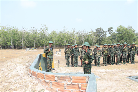 Chiến sĩ trẻ trưởng thành sau hơn 1 tháng quân ngũ