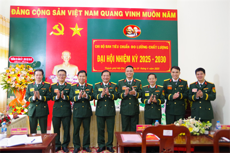 Đại hội Chi bộ Ban Tiêu chuẩn - Đo lường - Chất lượng nhiệm kỳ 2025-2030 thành công tốt đẹp