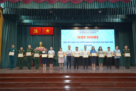 Quận Phú Nhuận tổng kết công tác tuyển quân năm 2025
