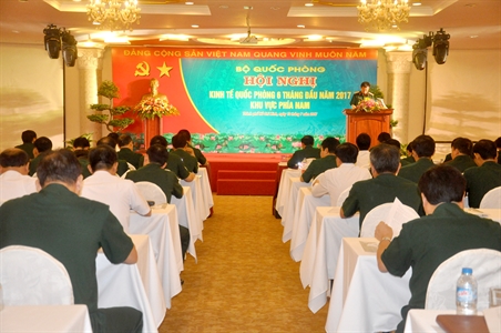 Bộ Quốc phòng Hội nghị kinh tế quốc phòng 6 tháng đầu năm 2017