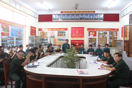 Bộ CHQS tỉnh Đồng Nai hội thi phòng Hồ Chí Minh