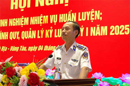 Vùng Cảnh sát biển 3 tăng cường huấn luyện và quản lý kỷ luật