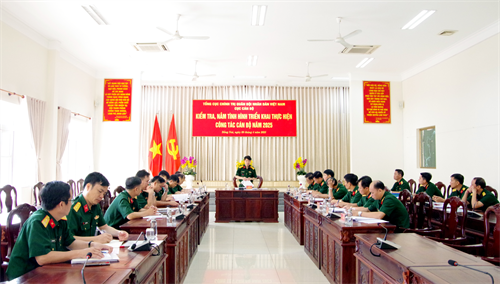 Cục Cán bộ, Tổng cục Chính trị kiểm tra, nắm tình hình công tác cán bộ tại Sư đoàn 309