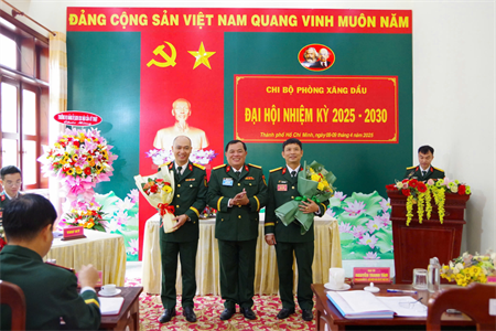 Chi bộ Phòng Xăng dầu, Cục Hậu cần – Kỹ thuật tổ chức Đại hội nhiệm kỳ 2025 - 2030