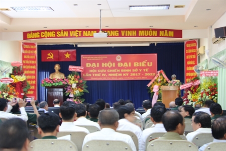 Hội Cựu Chiến binh Sở Y tế  TPHCM đại hội đại biểu lần thứ IV