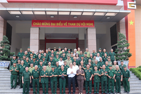 Thành phố Hồ Chí Minh gặp mặt Đoàn cựu chiến binh Tiểu đoàn 1 Long An (khu vực phía Bắc)