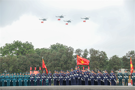 Nỗ lực huấn luyện, thể hiện sức mạnh Không quân Nhân dân Việt Nam