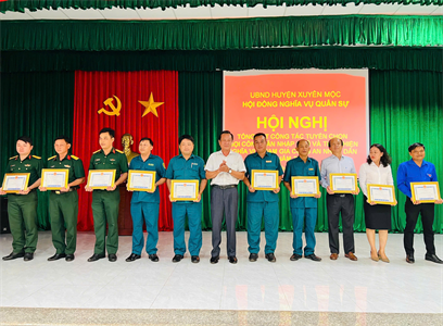 Huyện Xuyên Mộc tổng kết công tác tuyển quân năm 2025