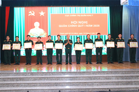 Hội nghị Quân chính Cục Chính trị quý 1 năm 2025