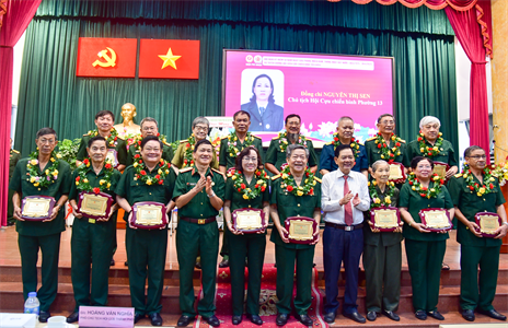 Cựu chiến binh quận Phú Nhuận tích cực tham gia các phong trào thi đua