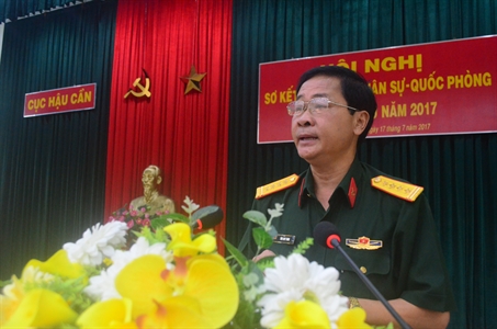 Cục Hậu cần Quân khu 7 sơ kết nhiệm vụ quân sự - quốc phòng 6 tháng đầu năm 2017