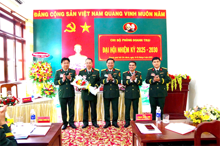 Chi bộ Phòng Doanh trại lãnh đạo hoàn thành toàn diện các chỉ tiêu Nghị quyết nhiệm kỳ