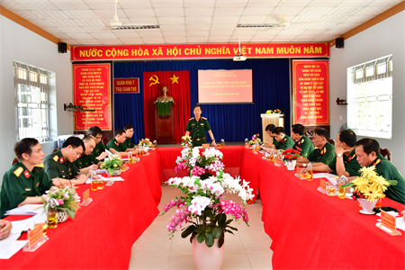 Ban chỉ đạo đặc xá Bộ Quốc phòng kiểm tra Trại giam T45 (Quân khu 7)