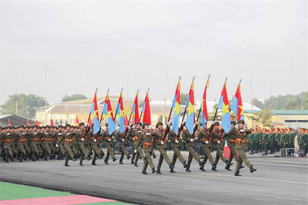 Tự hào là những người đại diện cho năm cánh quân lịch sử