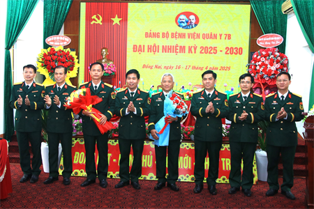 Bệnh viện Quân y 7B phấn đấu trong nhiệm kỳ 2025 - 2030 đạt tiêu chí “Thân thiện, hiện đại, chuyên sâu”