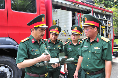 Lực lượng Công binh TPHCM bảo đảm an toàn các hoạt động kỷ niệm 50 năm Ngày giải phóng miền Nam, thống nhất đất nước