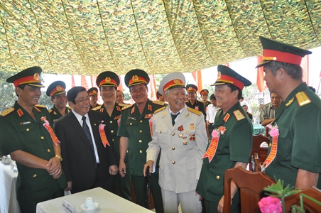 ​Quân khu 7 nghĩa tình với Cụ Tô Đình Cắm