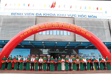 Khánh thành bệnh viện gần 1.900 tỷ đồng ở Hóc Môn
