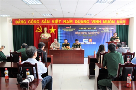 ​Gặp mặt báo chí giới thiệu chương trình nghệ thuật “Bản hùng ca bất tử”