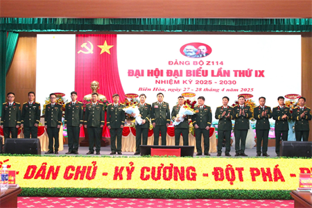 Đại hội đại biểu Đảng bộ Nhà máy Z114 nhiệm kỳ 2025 - 2030