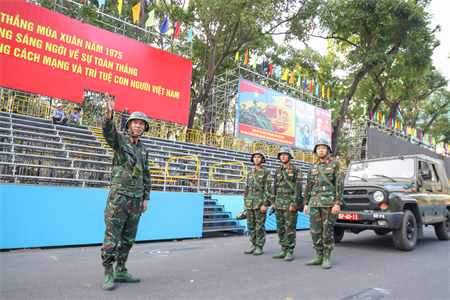 Bộ đội Hóa học quyết tâm hoàn thành nhiệm vụ trong đại lễ