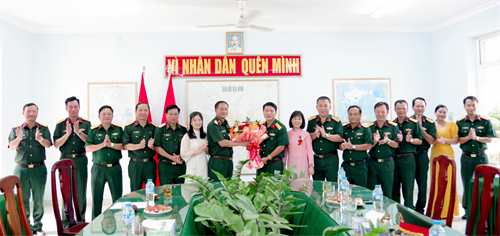 Sư đoàn 309 chia tay các lực lượng tham gia diễu binh, diễu hành A50