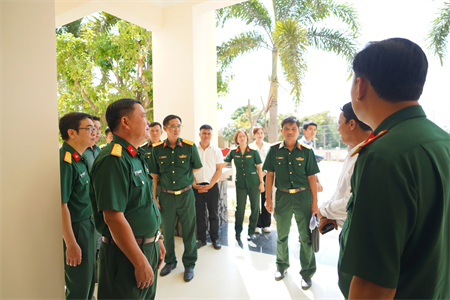 Bộ CHQS tỉnh Bà Rịa - Vũng Tàu nghiệm thu kỹ thuật, đưa vào sử dụng hạng mục Đại đội Pháo binh 38
