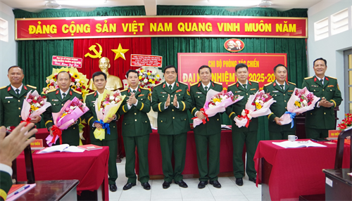 Đại hội chi bộ phòng Tác chiến nhiệm kỳ 2025-2030 thành công tốt đẹp