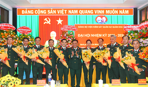 Đại hội Đảng bộ Viện Kiểm sát Quân sự Quân khu 7 nhiệm kỳ 2025 – 2030 thành công tốt đẹp