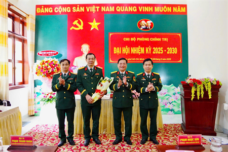 Chi bộ Phòng Chính trị Cục Hậu cần – Kỹ thuật hoàn thành tốt mọi nhiệm vụ được giao