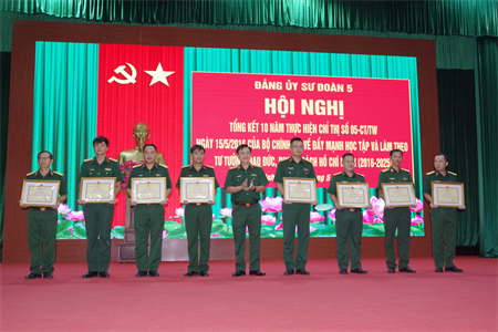 Sư đoàn 5: Nhiều mô hình hay trong học tập và làm theo tư tưởng, đạo đức, phong cách Hồ Chí Minh