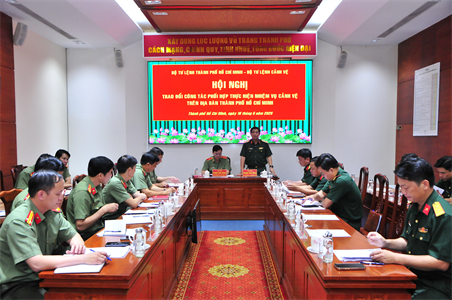 Phối hợp thực hiện tốt nhiệm vụ cảnh vệ trên địa bàn TPHCM