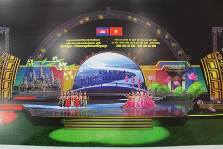 Triển khai công tác bảo đảm cho Dạ hội thanh niên Quân đội Việt Nam – Camphuchia.