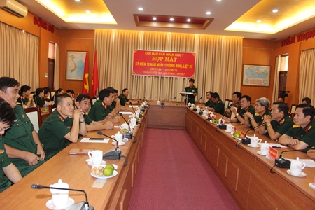 Cục Hậu cần Quân khu họp mặt kỷ niệm 70 năm ngày Thương binh Liệt sĩ