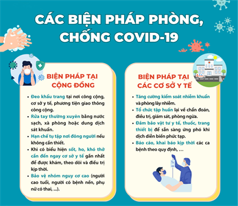 Biện pháp phòng, chống dịch Covid-19