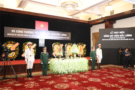 Lễ truy điệu nguyên Chủ tịch nước Trần Đức Lương