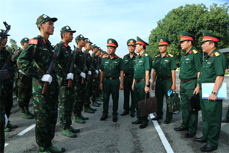 Bộ Tư lệnh Quân khu 7 kiểm tra công tác tuyển chọn, huấn luyện lực lượng tham gia nhiệm vụ A80