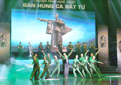 Đêm nghệ thuật “Bản hùng ca bất diệt”