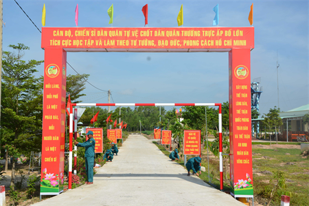 Điểm sáng Chốt dân quân biên giới Bố Lớn