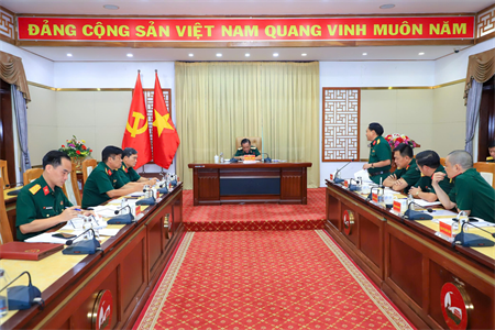 Thiếu tướng Trần Chí Tâm thông qua các nội dung chuẩn bị kỷ niệm ngày truyền thống Bộ Tổng tham mưu