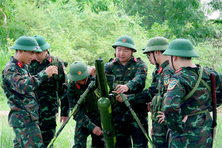 Trung đoàn 250, Sư đoàn 309 thực hiện phương châm “Dự bị như thường trực” trong huấn luyện quân nhân dự bị năm 2025