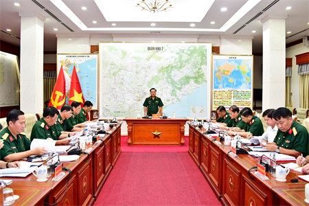 Ban Thường vụ Đảng ủy Quân khu 7 thông qua văn kiện Đại hội đại biểu Đảng bộ Quân khu lần thứ XI nhiệm kỳ 2025-2030