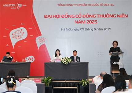 Viettel Global trả cổ tức bằng tiền mặt tỷ lệ 7,5%