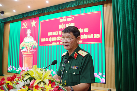 Quân khu giao nhiệm vụ cho lực lượng tham gia Hội thao cứu hộ, cứu nạn toàn quân năm 2025