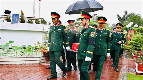 Huyện Bến Lức, tỉnh Long An truy điệu, an táng hài cốt liệt sĩ